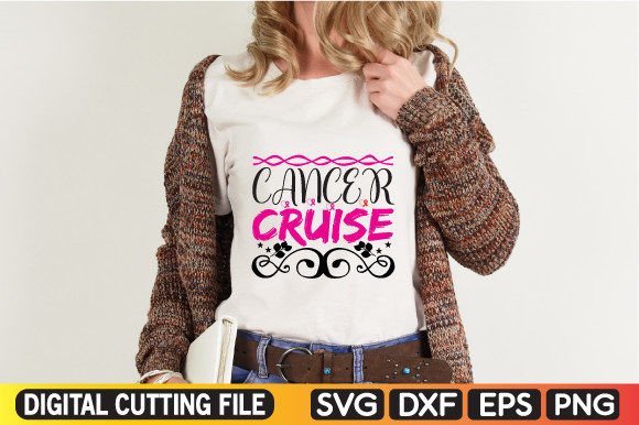Cancer Cruise Graphics for T-Shirt Designs