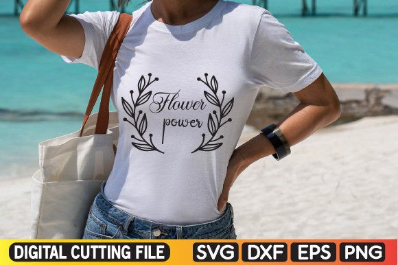 Flower Power Graphics for T-Shirt Designs