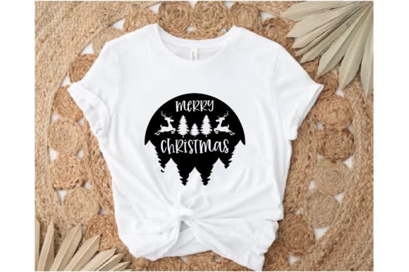 Merry Christmas T-shirt Design: Graphics for Crafts