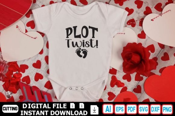 Plot Twist Graphics for T-Shirt Designs