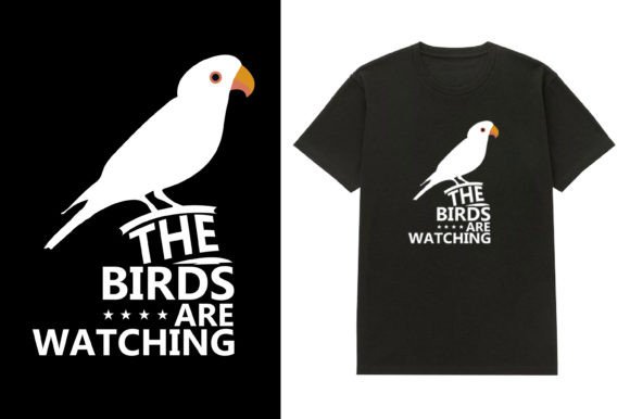 Reviewing Bird T-shirt Design 01 for Embroidery