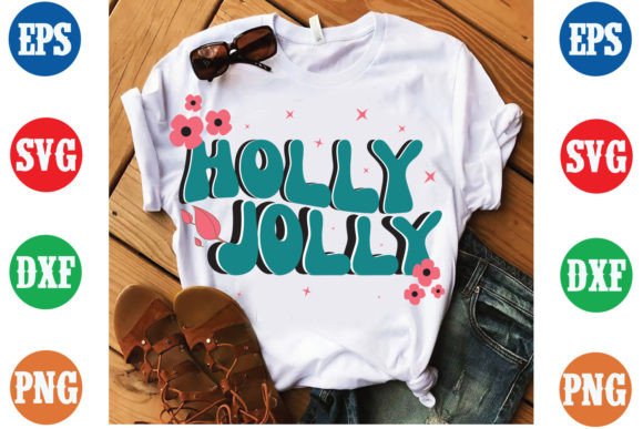 Reviewing HOLLY JOLLY GROVY Tshirt for Embroidery