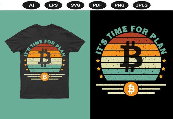 Reviewing Its Time for Plan B Bitcoin T Shirt
