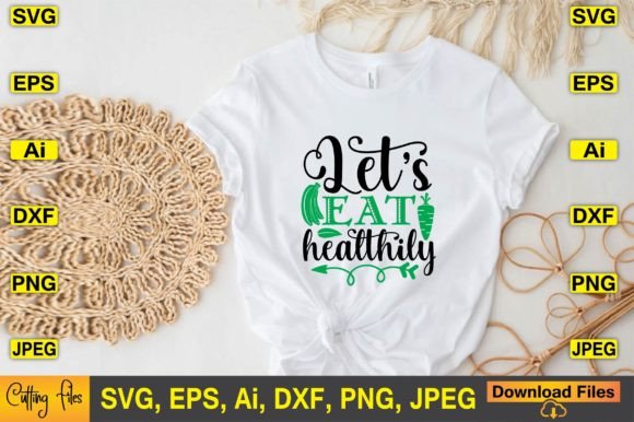 Reviewing the Let’s Eat Healthily SVG for Real Embroidery
