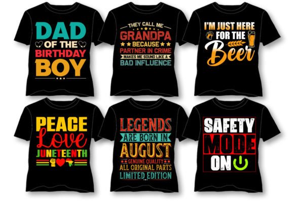 T-Shirt Design Bundle: Graphics for Branding