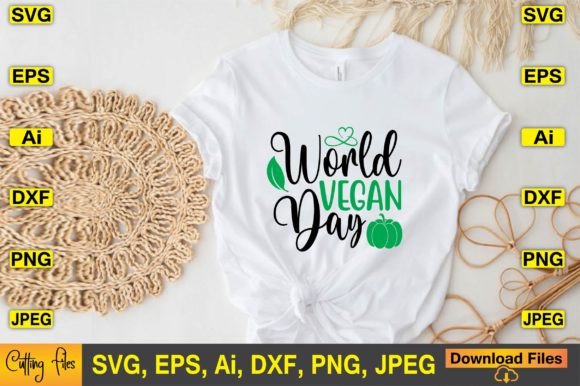 Vegan Day Graphics: T-Shirt Designs Review